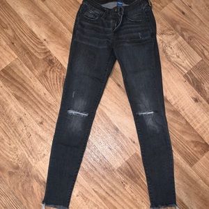 Arizona Black Ripped Jeans